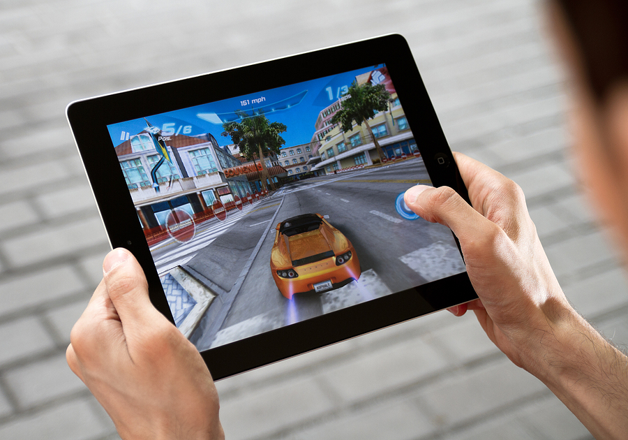 Gaming on Tablet